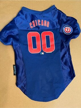 ♥️3/$20♥️ Hunter Chicago Cubs Dog Jersey. Size M